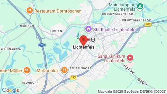 Apartments for rent in Lichtenfels - Photo from Google Street View