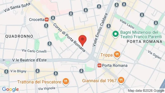 Apartments for rent i Milano Zona 1 - Centro storico - kort over placeringen