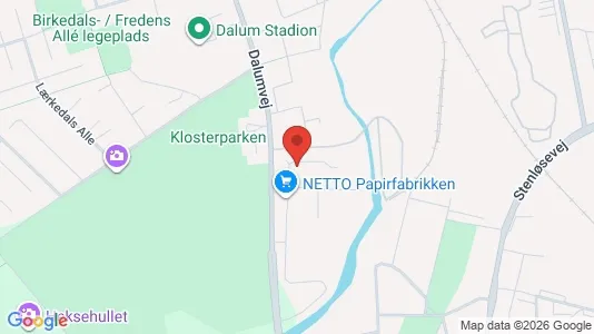 Apartments for rent i Odense SV - kort over placeringen