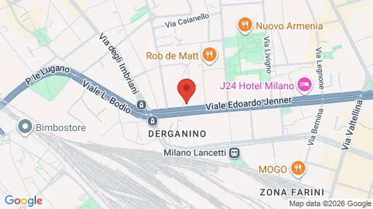 Rooms for rent i Milano Zona 9 - Porta Garibaldi, Niguarda - kort over placeringen