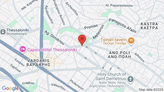 Apartments for rent i Neapoli-Sykies - kort over placeringen
