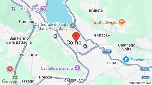 Houses for rent i Como - kort over placeringen