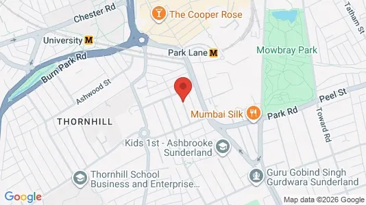 Apartments for rent i Sunderland - Tyne and Wear - kort over placeringen