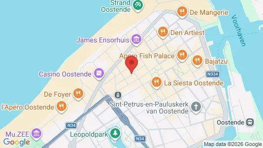 Apartments for rent in Oostende - Photo from Google Street View