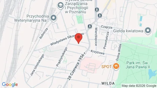 Apartments for rent in Poznań - Photo from Google Street View