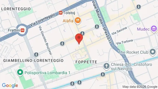 Apartments for rent i Milano Zona 6 - Barona, Lorenteggio - kort over placeringen