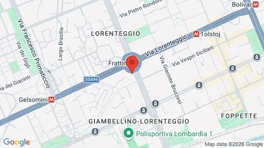 Apartments for rent i Milano Zona 6 - Barona, Lorenteggio - kort over placeringen