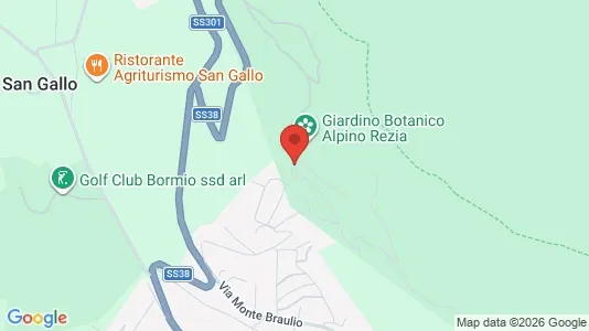 Apartments for rent i Bormio - kort over placeringen