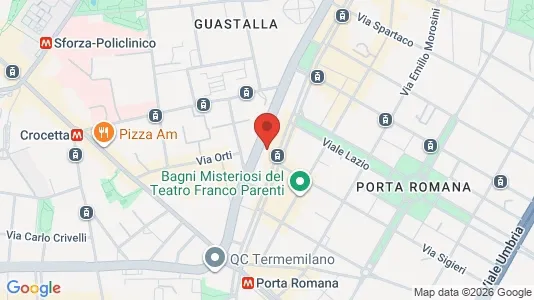 Apartments for rent i Milano Zona 1 - Centro storico - kort over placeringen