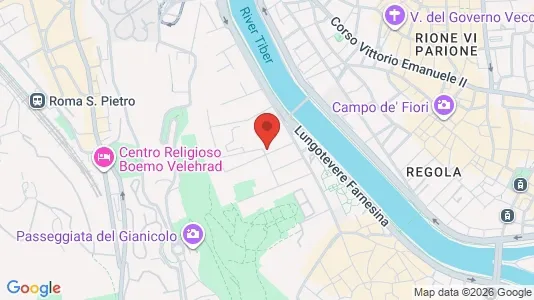 Apartments for rent i Roma Municipio XIII – Aurelia - kort over placeringen