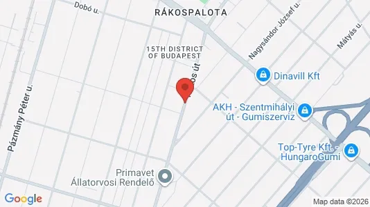 Apartments for rent in Budapest Rákospalota-Pestújhely-Újpalota - Photo from Google Street View