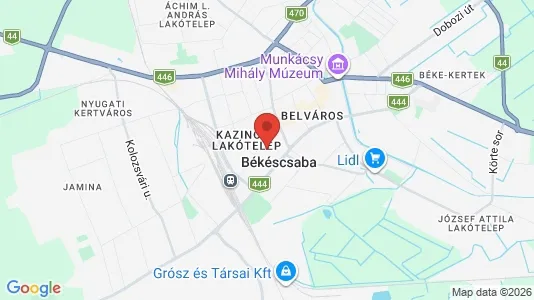 Apartments for rent in Békéscsabai - Photo from Google Street View