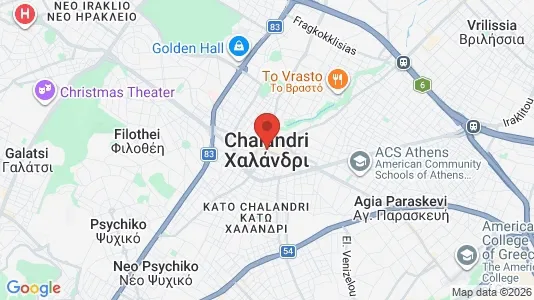 Apartments for rent in Chalandri - Photo from Google Street View