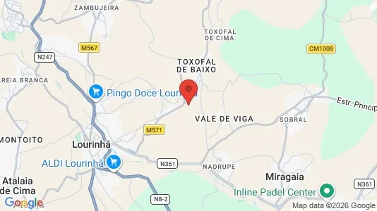 Apartments for rent in Lourinhã - Photo from Google Street View
