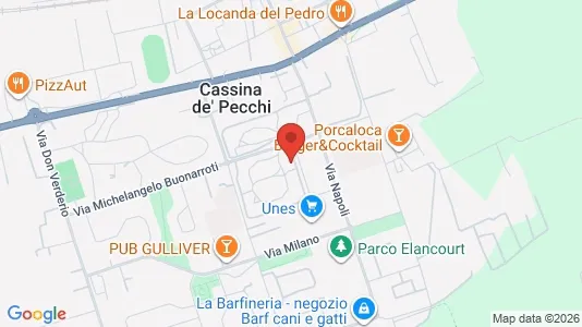 Apartments for rent i Cassina de' Pecchi - kort over placeringen