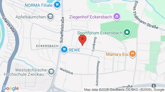 Apartments for rent in Zwickau - Photo from Google Street View
