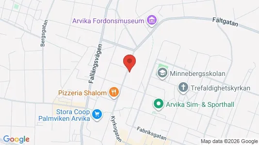 Apartments for rent i Arvika - kort over placeringen