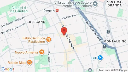 Apartments for rent i Milano Zona 9 - Porta Garibaldi, Niguarda - kort over placeringen