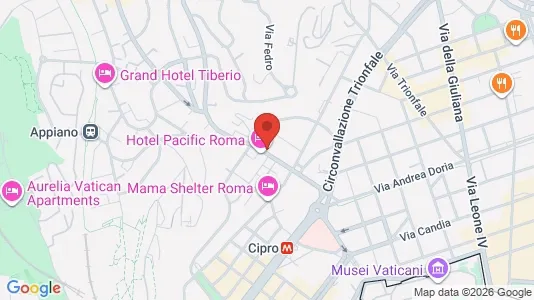 Apartments for rent i Roma Municipio XIV – Monte Mario - kort over placeringen