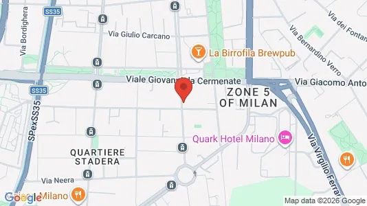 Rooms for rent in Milano Zona 5 - Vigentino, Chiaravalle, Gratosoglio - Photo from Google Street View