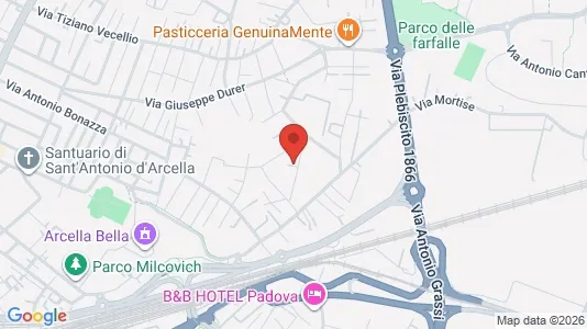Rooms for rent in Padua - Photo from Google Street View