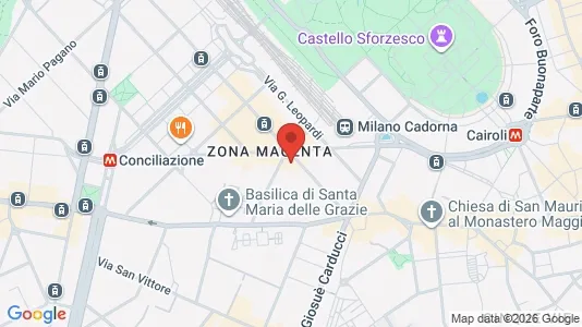 Apartments for rent i Milano Zona 1 - Centro storico - kort over placeringen