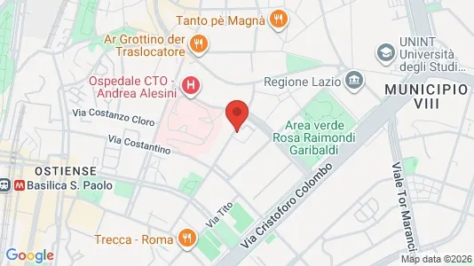 Apartments for rent i Roma Municipio VIII – Appia Antica - kort over placeringen