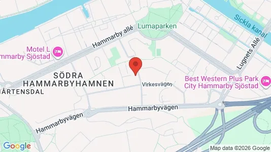 Apartments for rent in Hammarbyhamnen - Photo from Google Street View