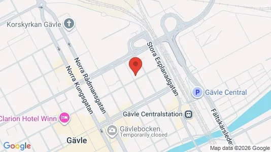 Apartments for rent in Gävle - Photo from Google Street View
