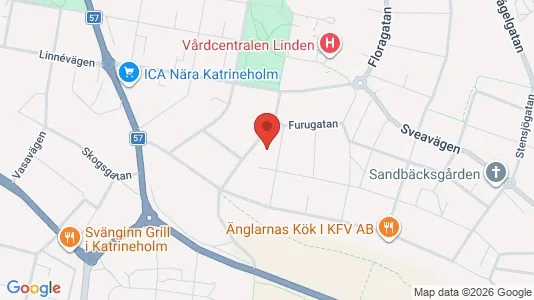 Apartments for rent i Katrineholm - kort over placeringen