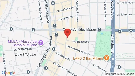 Rooms for rent i Milano Zona 4 - Vittoria, Forlanini - kort over placeringen