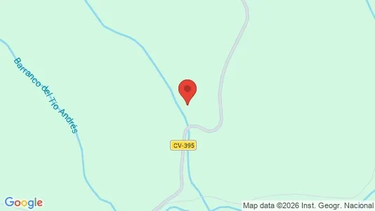 Apartments for rent i Requena - kort over placeringen