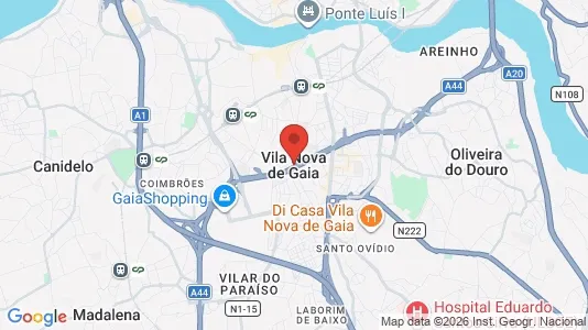 Apartments for rent in Vila Nova de Gaia - Photo from Google Street View