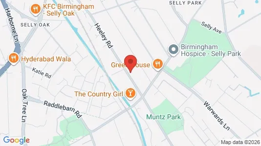 Rooms for rent in Birmingham - West Midlands - Photo from Google Street View
