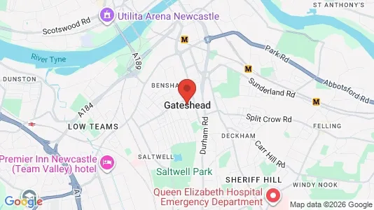 Houses for rent in Gateshead - Tyne and Wear - Photo from Google Street View