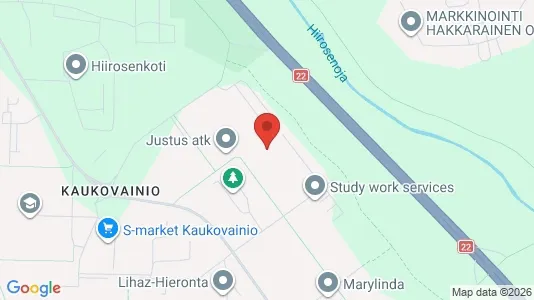 Apartments for rent i Oulu - kort over placeringen