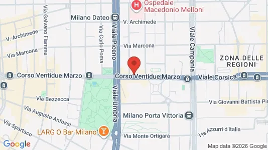 Apartments for rent i Milano Zona 1 - Centro storico - kort over placeringen