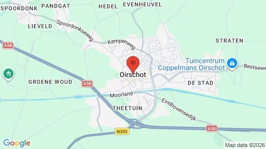 Apartments for rent i Oirschot - kort over placeringen