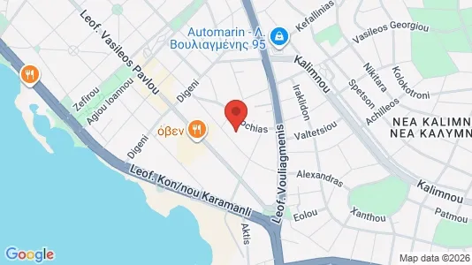 Apartments for rent i Glyfada - kort over placeringen