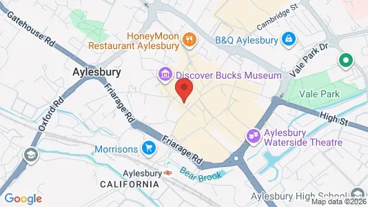 Apartments for rent i Aylesbury - Buckinghamshire - kort over placeringen