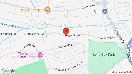 Rooms for rent in Birmingham - West Midlands - Photo from Google Street View