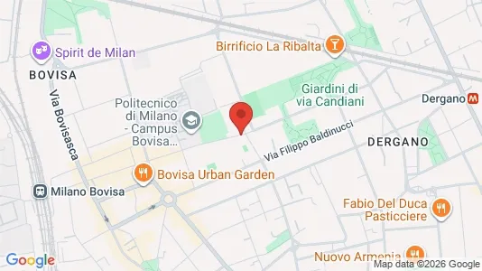 Apartments for rent i Milano Zona 9 - Porta Garibaldi, Niguarda - kort over placeringen