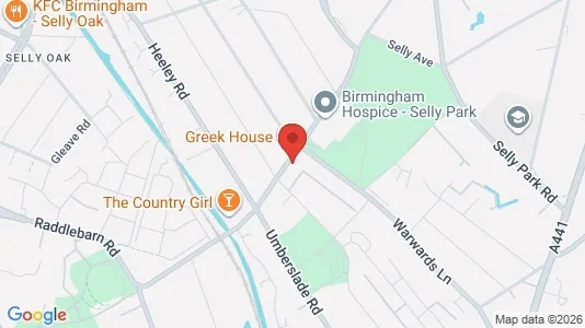 Rooms for rent in Birmingham - West Midlands - Photo from Google Street View