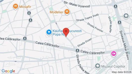 Apartments for rent i Bucharest - Sectorul 1 - kort over placeringen