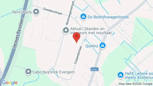 Apartments for rent i Evergem - kort over placeringen