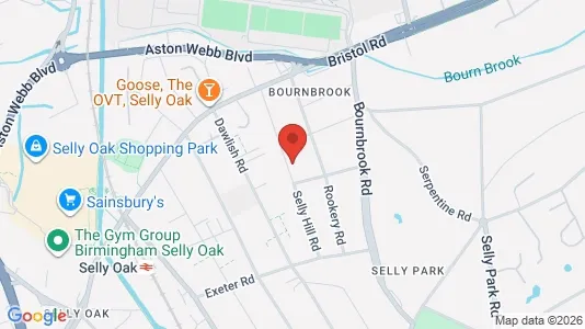 Rooms for rent in Birmingham - West Midlands - Photo from Google Street View