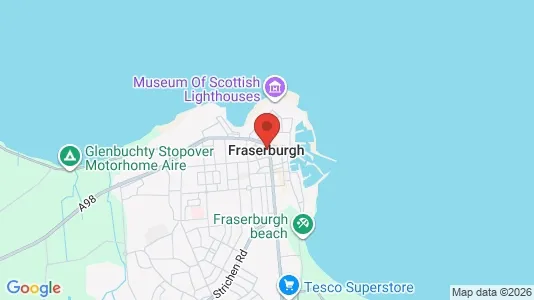 Apartments for rent i Fraserburgh - Aberdeenshire - kort over placeringen