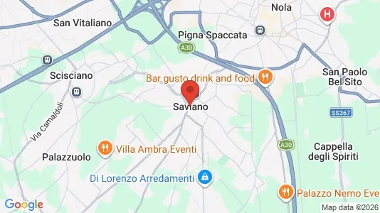 Apartments for rent i Saviano - kort over placeringen