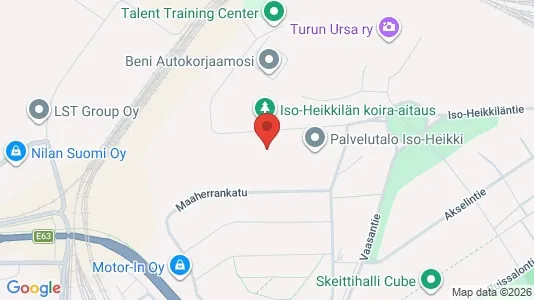 Apartments for rent i Turku - kort over placeringen