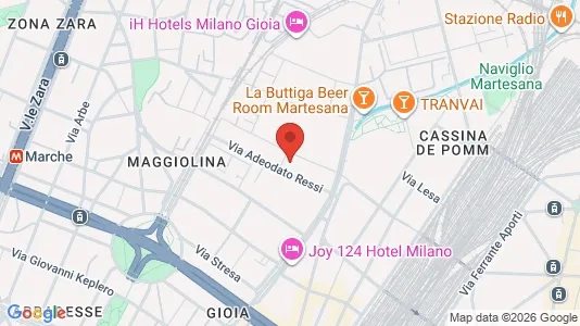 Rooms for rent i Milano Zona 2 - Stazione Centrale, Gorla, Turro, Greco, Crescenzago - kort over placeringen